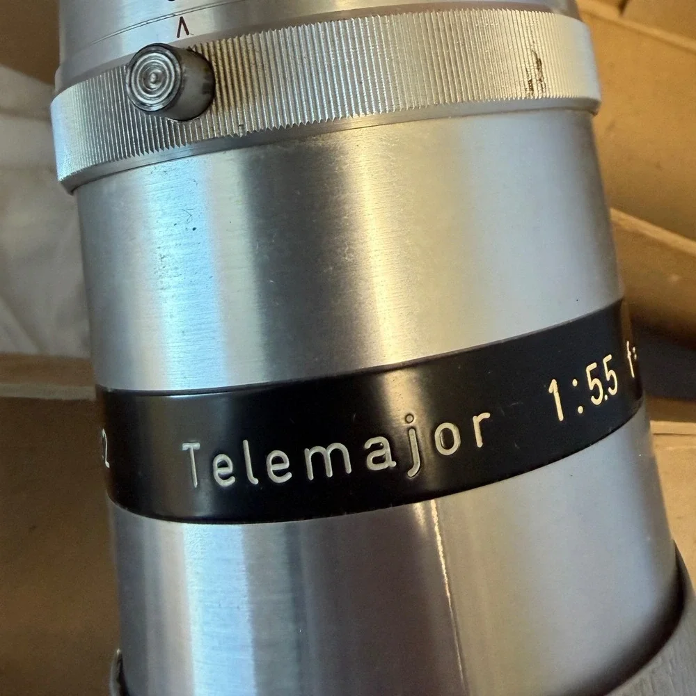 Vintage‎ Tele-Astra Telemajor 400mm f5.5 Lens West Germany Exakta Mount Silver